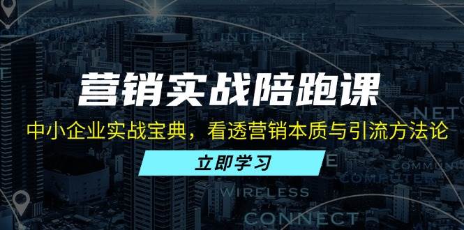 (10.29)营销实战陪跑课：中小企业实战宝典，看透营销本质与引流方法论